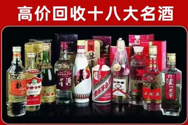 广元朝天区回收老酒